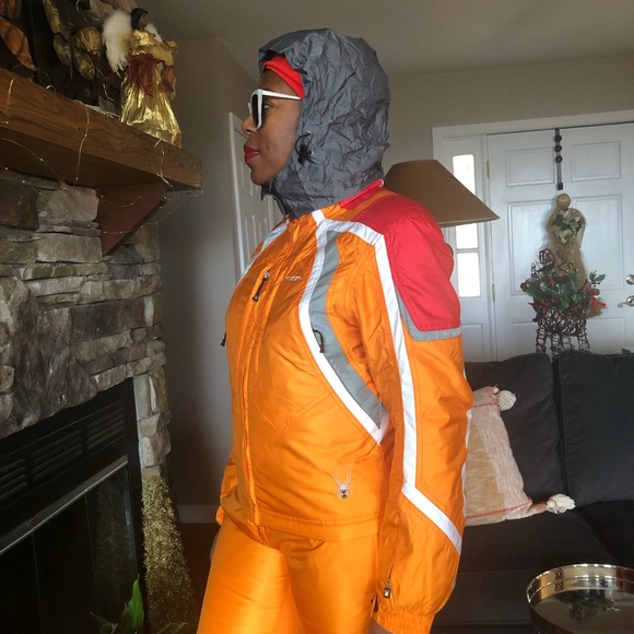 - Spyder XLT Ski Suit Womens Size 8 - Picture 14 of 16